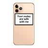 Husa iPhone 14 Pro Max, Silicon Premium, NUDES